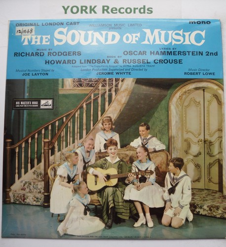 Sound music london cast - london,
