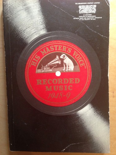 His masters voice recorded - his,
