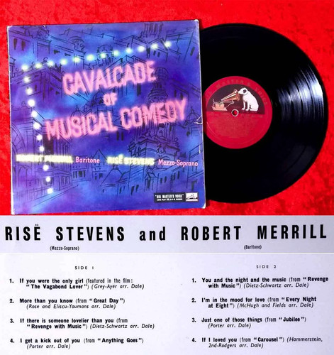 Cavalcade musical comedy - musical,