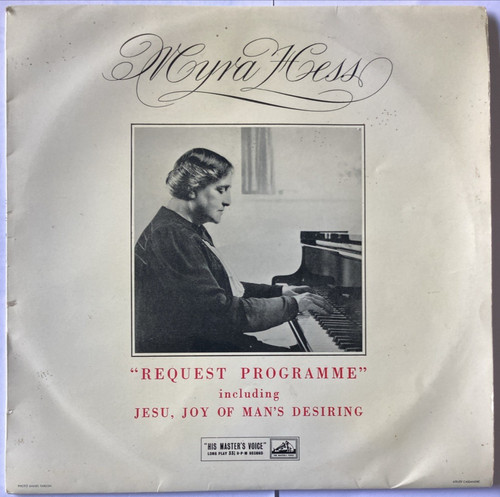 1958 myra hess 33rpm - 10", lp