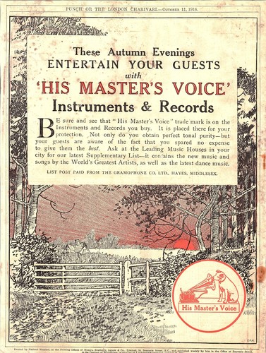 Ww1 hmv his master voice - his, master's