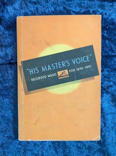 His master voice recorded - "his,