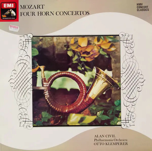 Mozart four horn concertos - lp,