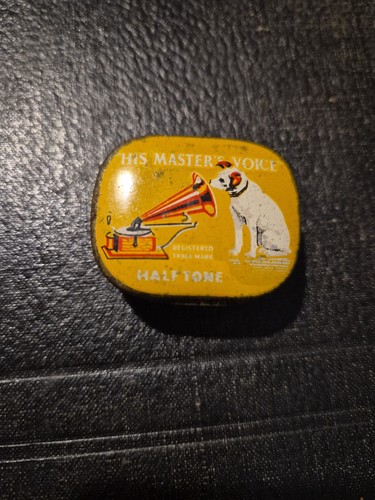 His masters voice half tone - his,