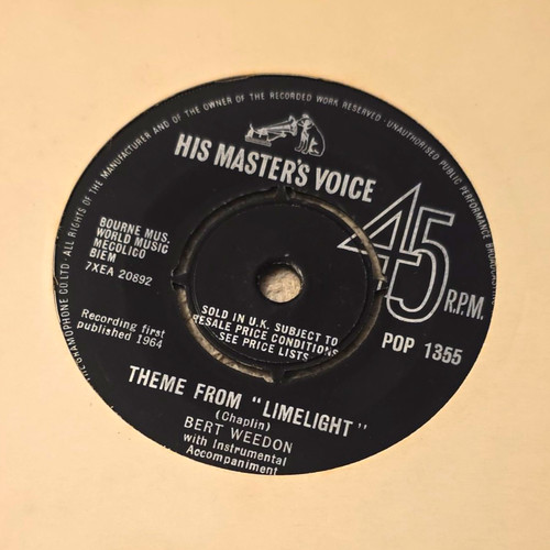 Bert weedon his - his, voice