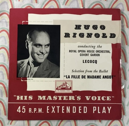 Hugo rignold his masters voice - his,