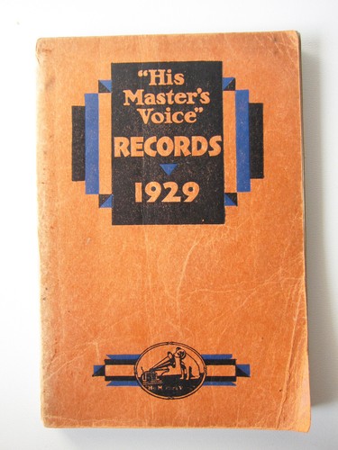 Shellac records catalog his