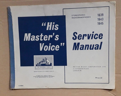 His master voice - his, master's