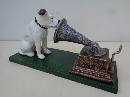Cast iron hmv - nipper, &