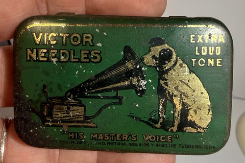 Rca victor needles tin his - victor,