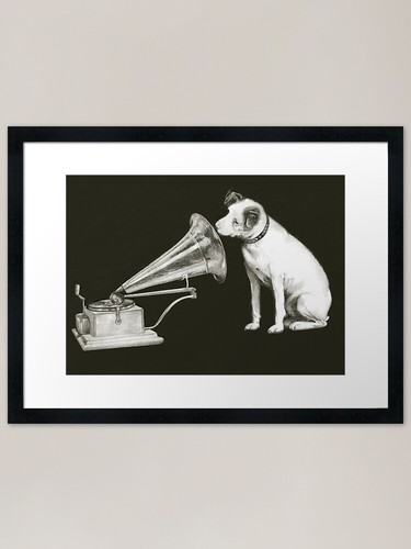 His masters voice framed - voice,