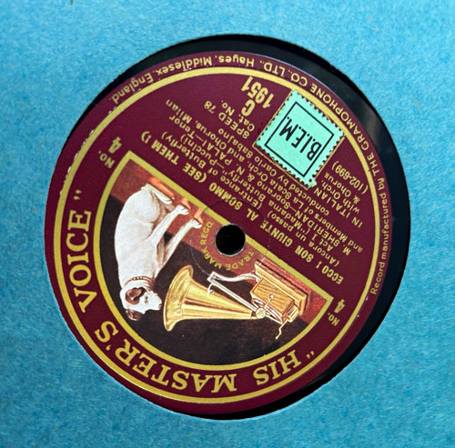 His master voice puccini - master's,