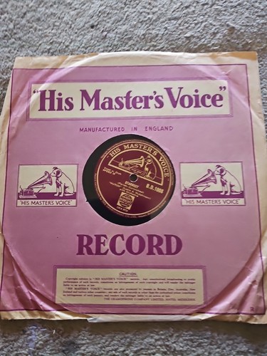 Shellac records 78rpm - records, his