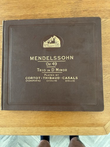 Mendelssohn op49 trio d - op49, in